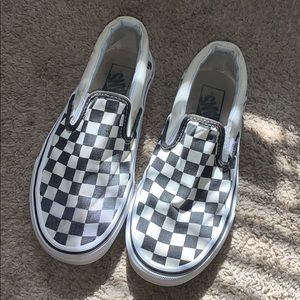 Used checkered vans